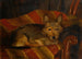 Hund på en stol - Sir John Lavery — visning af kunstværket