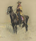 Don Roberto Robert Bontine Cunninghame Graham på Pampa - Sir John Lavery — visning af kunstværket