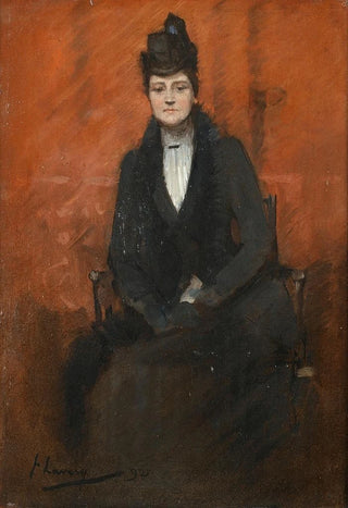 Sir John Lavery - Portrait of Helen Bell.webp