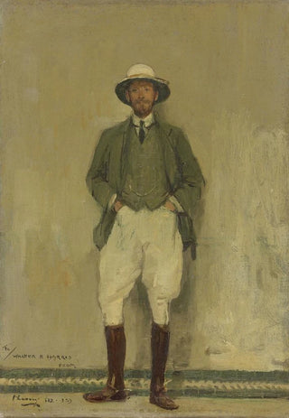 Sir John Lavery - Portrait of Walter B Harris.webp