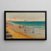 La plage de Tanger - Sir John Lavery — indrammet kunstværk på væggen