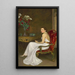 La dame en blanc, vicomtesse Wimborne - Sir John Lavery — indrammet kunstværk på væggen