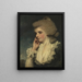 Frances comtesse de Lincoln - Sir Joshua Reynolds — indrammet kunstværk på væggen