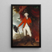 Francis Rawdon-Hastings 1754-1826, anden greve af Moira og første markis af Hastings - Sir Joshua Reynolds — indrammet kunstværk på væggen