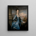 Mademoiselle Elizabeth Ingram - Sir Joshua Reynolds — indrammet kunstværk på væggen