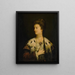 Portrait af Lady Williams Wynn - Sir Joshua Reynolds — indrammet kunstværk på væggen