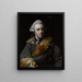 Portrait af Thomas Bowlby - Sir Joshua Reynolds — indrammet kunstværk på væggen