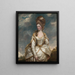 Sarah Campbell - Sir Joshua Reynolds — indrammet kunstværk på væggen
