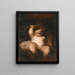 L'enfant Hercule - Sir Joshua Reynolds — indrammet kunstværk på væggen
