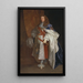 Edward Montagu, første greve af Sandwich - Sir Peter Lely — indrammet kunstværk på væggen