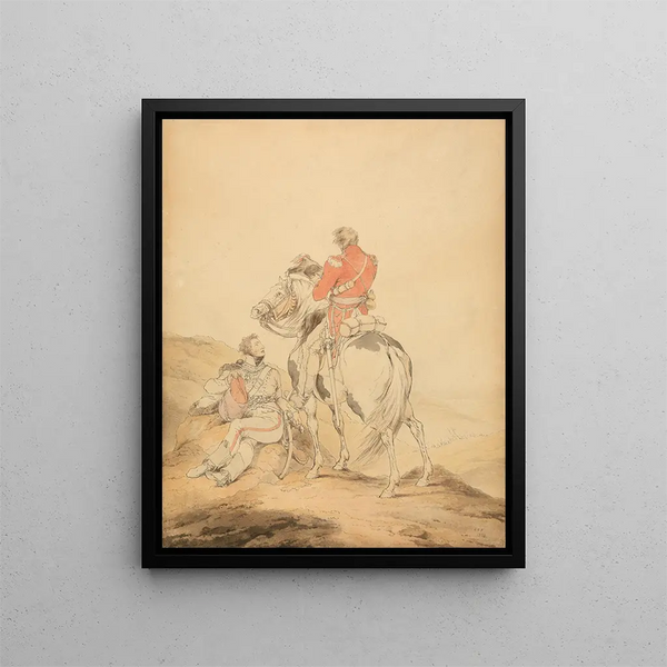 Sir Robert Kerr Porter - A British Officer of the Staff and an Officer of Hussars.webp