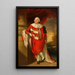 Portrait af Charles Marsham 2. greve af Romney - Sir William Beechey — indrammet kunstværk på væggen