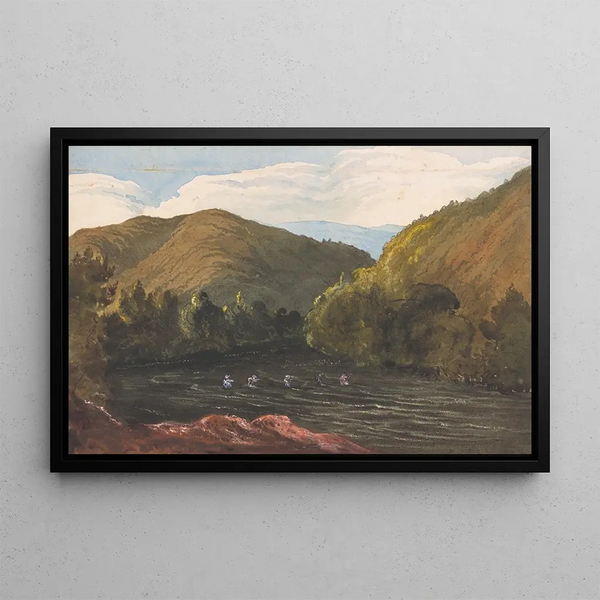 Sir William Fox - On the Buller River Near Lake Arthur Rotoiti.webp
