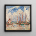 Sloops - James Ensor — indrammet kunstværk på væggen