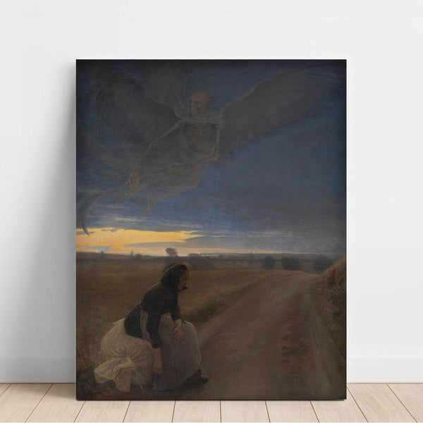 Reproduktion af maleriet Aften - Laurits Andersen Ring