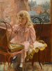 Portrait af Jo Marjorie Leoni - Solomon Joseph Solomon — visning af kunstværket