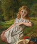 Sommerblomster-maleri - Sophie Anderson — visning af kunstværket