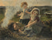 Le Bûcher - Sophie Anderson — visning af kunstværket