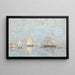 Bådudskiftning ved Saint-Vaast-la-Hougue - Eugène Boudin | Kunsttryk