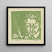 Walter Kirchner - Ernst Ludwig Kirchner glasblæser maleri — indrammet kunstværk på væggen
