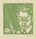 Walter Kirchner - Ernst Ludwig Kirchner glasblæser maleri — visning af kunstværket