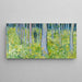 Reproduktion af maleriet Under skov med to personer - Vincent van Gogh