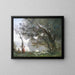 Reproduktion af maleriet Jean-Baptiste-Camille Corot kunsttryk af Souvenir de Mortefontaine