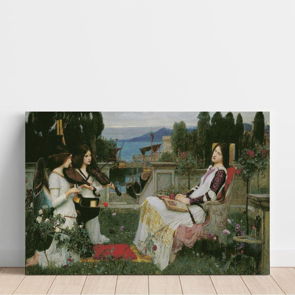 St Cecilia - John William Waterhouse | Reproduction Tableau Décoration murale affiche copie