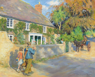 Stanhope Alexander Forbes - An old Cornish manor.webp