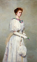 Portrait af Helena Cerchowa - Stanisław Cercha — visning af kunstværket