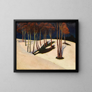 Stanisaw Ignacy Witkiewicz - Landscape with red trees.webp