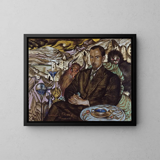 Stanisaw Ignacy Witkiewicz - Portrait of Wodzimierz Nawrocki.webp