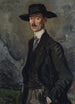 Portrait af maleren Bronisław Kowalewski - Stanisław Lentz — visning af kunstværket