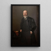 Portrait af Roman Narkiewicz-Jodko - Stanisław Lentz — indrammet kunstværk på væggen
