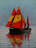 Både på havet - Stanisław Witkiewicz — visning af kunstværket