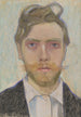 Selvportræt - Stanisław Wyspiański — visning af kunstværket