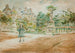Le jardin du Luxembourg à Paris - Stanisław Wyspiański — visning af kunstværket