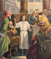 L'enfant Jésus dans le temple - Stecher Litho & Co.. — visning af kunstværket