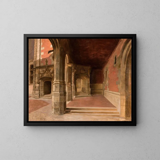 Stefan Bakaowicz - Cloister At The Blois Castle.webp