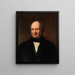 Portrait af William Dargan 1799-1867 - Stephen Catterson Smith — indrammet kunstværk på væggen