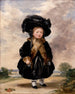 Prinsesse Victoria i alderen fire år - Stephen Poyntz Denning — visning af kunstværket