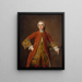Portrait af John Rogerson - Stephen Slaughter — indrammet kunstværk på væggen