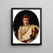 Portræt af Napoleon Bonaparte 1769-1821 - François Gérard værksted — indrammet kunstværk på væggen