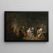 Le Sabbat des Sorcières - Atelier de David Teniers le Jeune — indrammet kunstværk på væggen