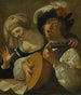 Un duo - Atelier de Dirck van Baburen — visning af kunstværket