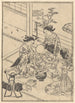 La toilette - Sukenobu Ishikawa — visning af kunstværket