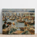 Reproduktion af maleriet Sur l'Alster i Hamborg - Max Liebermann