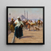 Sur le pont de Galata, Constantinople - Fausto Zonaro — indrammet kunstværk på væggen