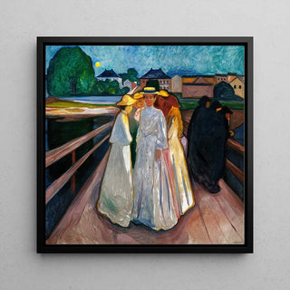 På broen - Edvard Munch