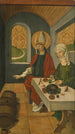 Saint Remi remplissant le tonneau de vin - Peintre suisse — visning af kunstværket